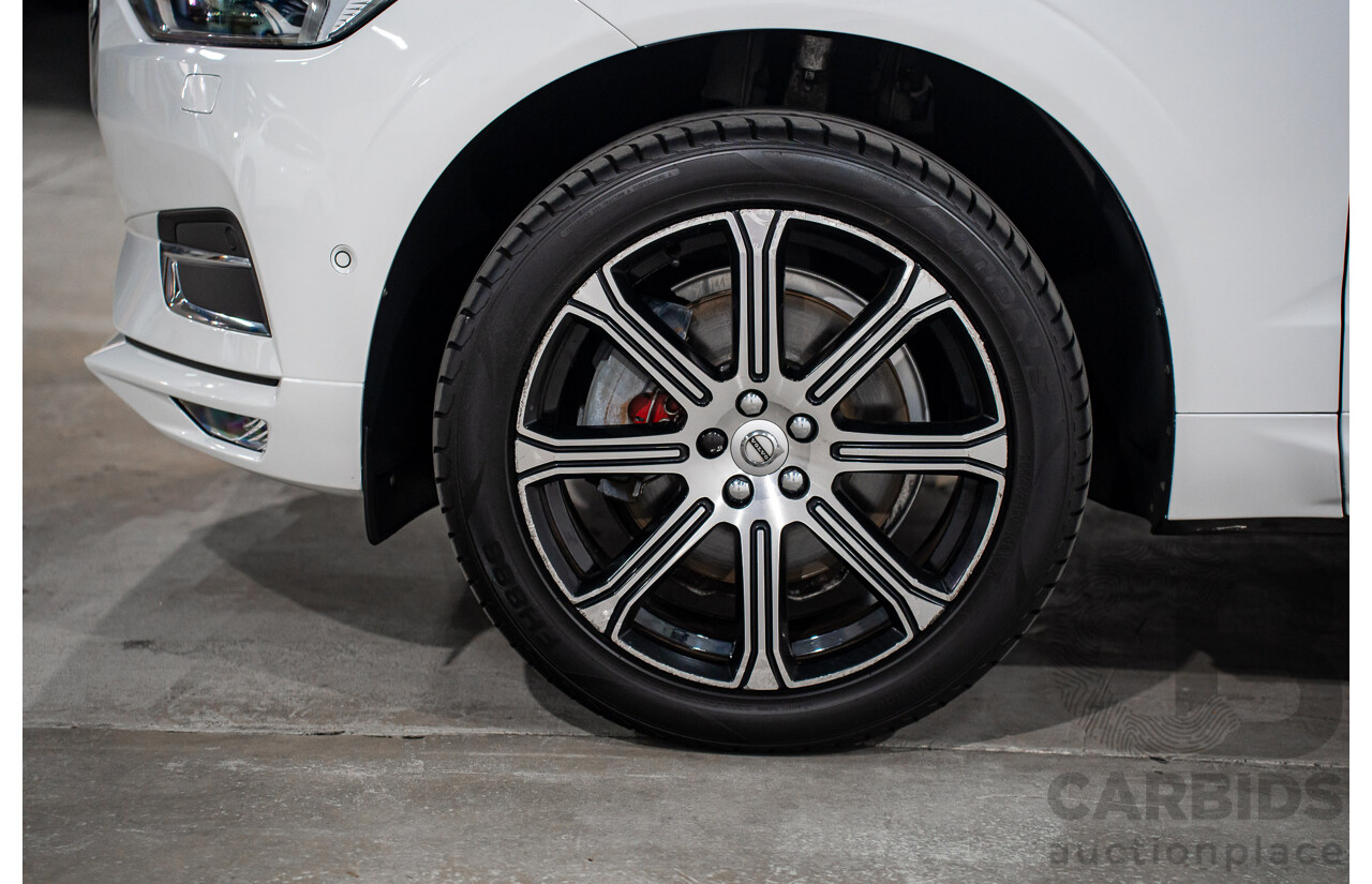 11/2017 Volvo XC60 T5 Inscription (AWD) 246 MY18 4d Wagon Ice White Turbo 2.0L