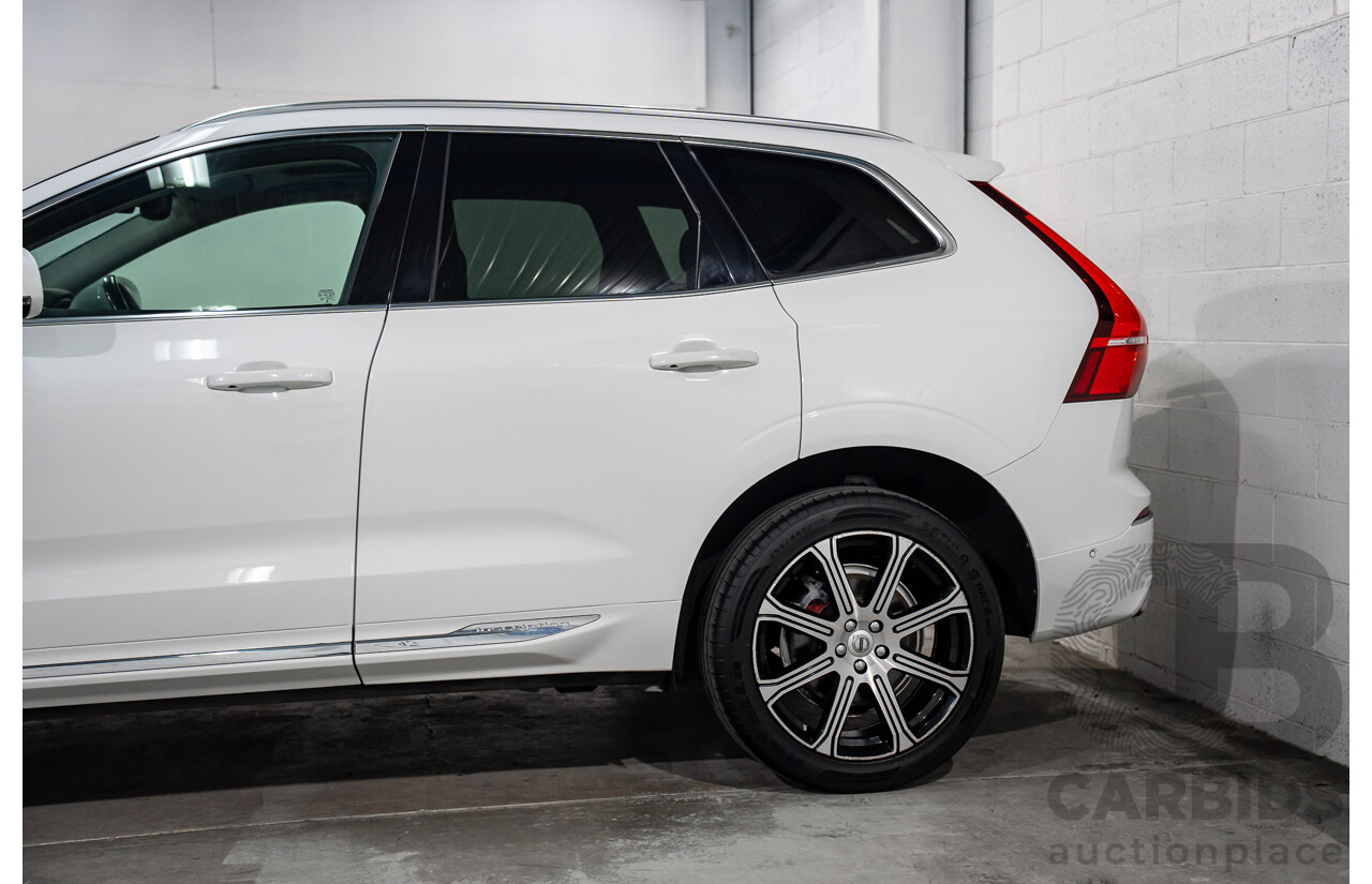 11/2017 Volvo XC60 T5 Inscription (AWD) 246 MY18 4d Wagon Ice White Turbo 2.0L