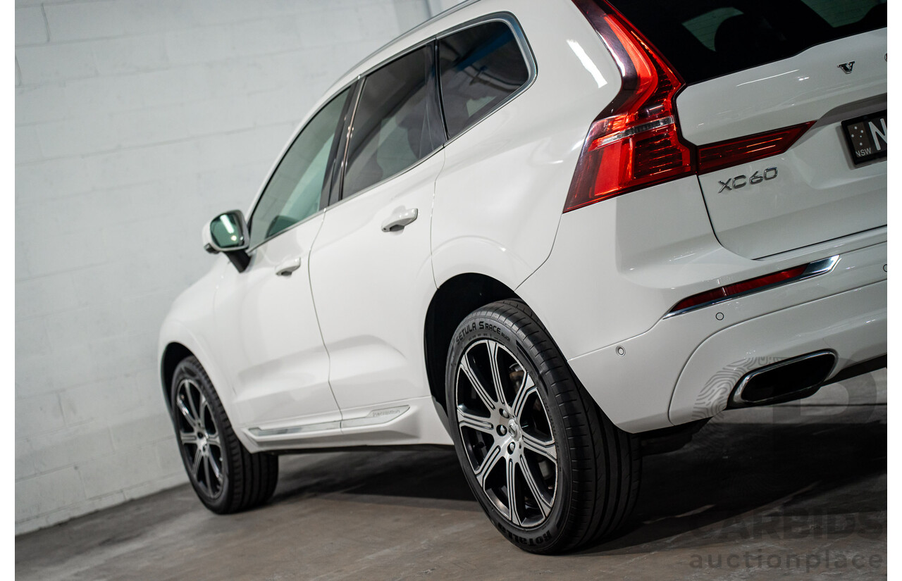 11/2017 Volvo XC60 T5 Inscription (AWD) 246 MY18 4d Wagon Ice White Turbo 2.0L