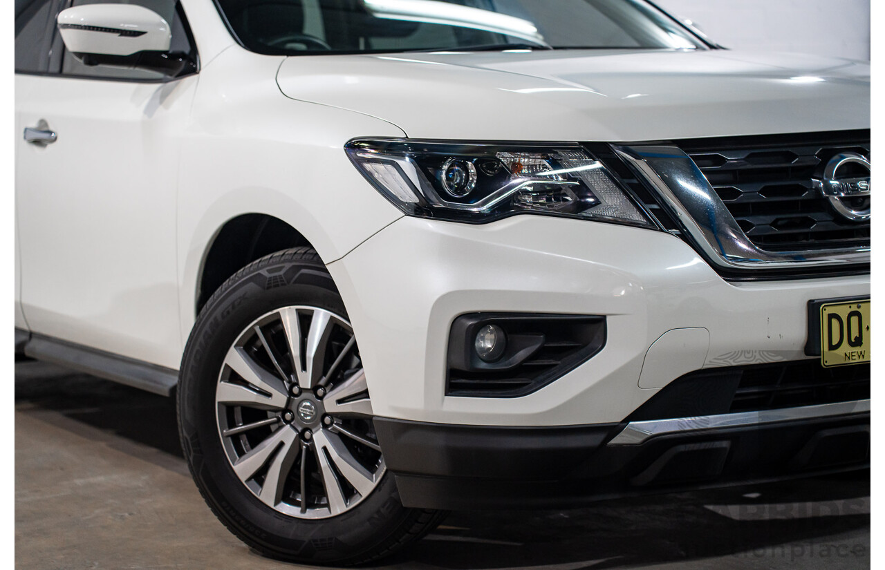 03/2019 Nissan Pathfinder ST-L (FWD) R52 MY19 Series III 4d Wagon Pearl White V6 3.5L