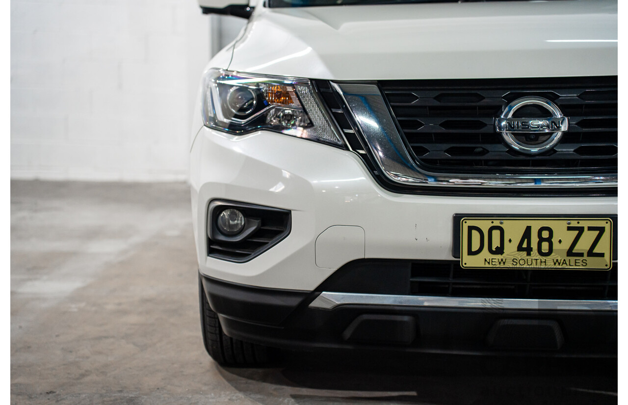 03/2019 Nissan Pathfinder ST-L (FWD) R52 MY19 Series III 4d Wagon Pearl White V6 3.5L