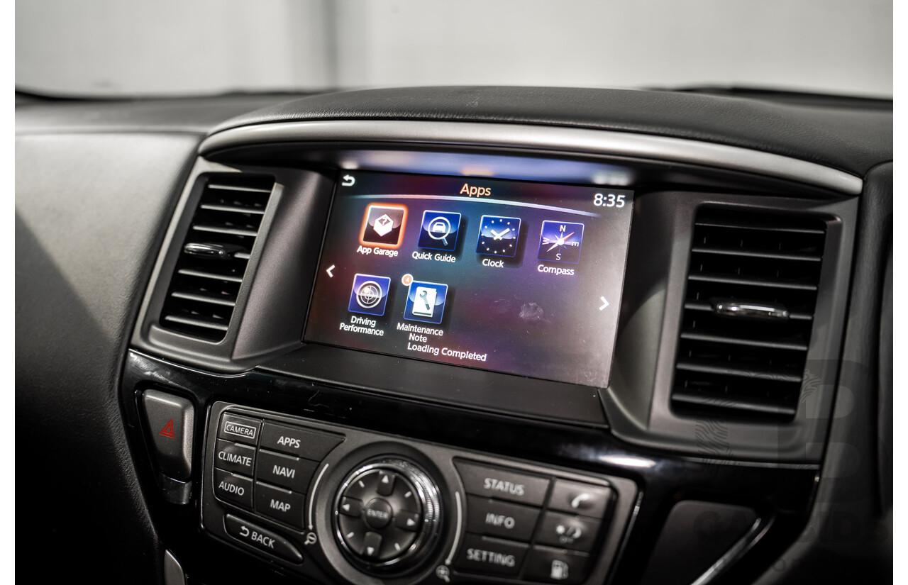 03/2019 Nissan Pathfinder ST-L (FWD) R52 MY19 Series III 4d Wagon Pearl White V6 3.5L