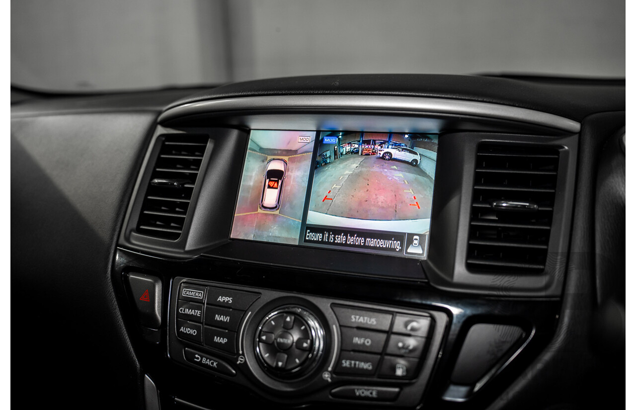 03/2019 Nissan Pathfinder ST-L (FWD) R52 MY19 Series III 4d Wagon Pearl White V6 3.5L