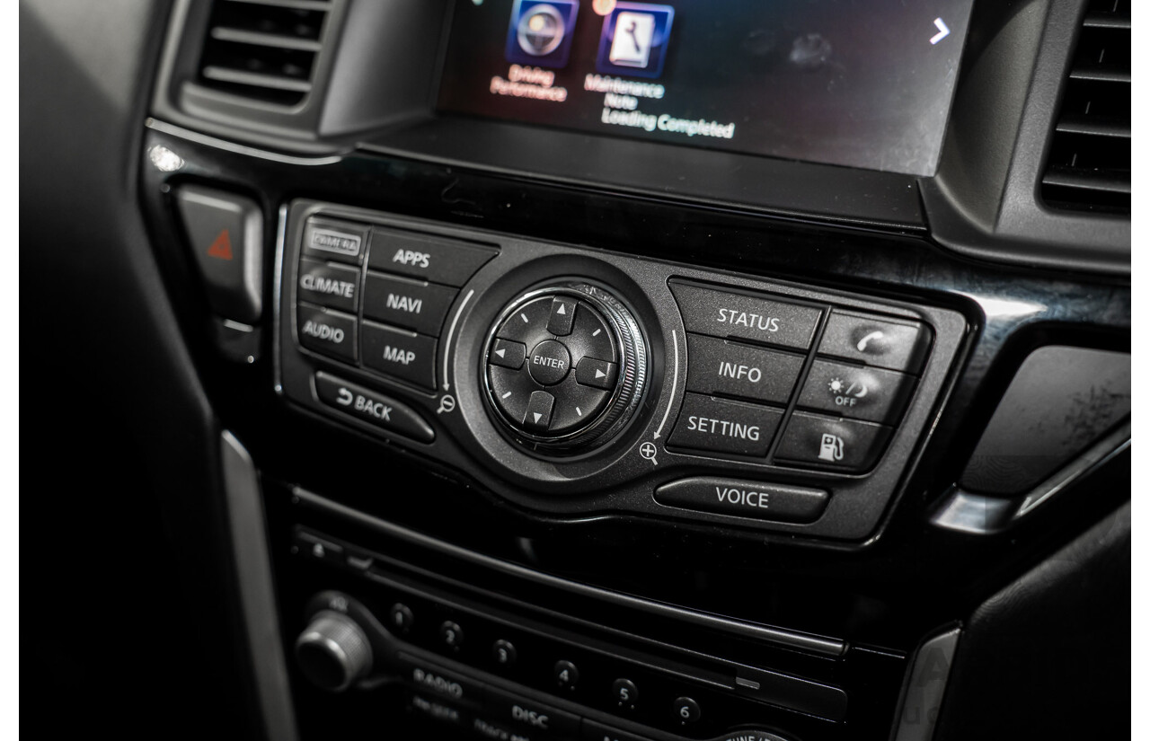 03/2019 Nissan Pathfinder ST-L (FWD) R52 MY19 Series III 4d Wagon Pearl White V6 3.5L