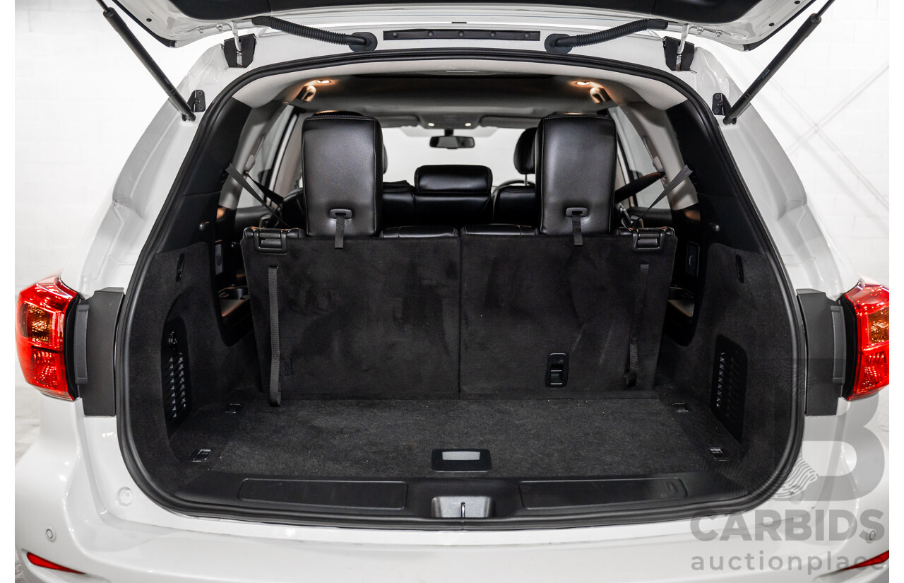 03/2019 Nissan Pathfinder ST-L (FWD) R52 MY19 Series III 4d Wagon Pearl White V6 3.5L