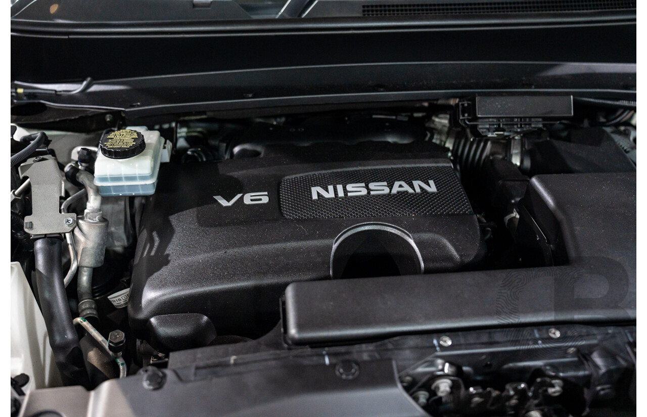 03/2019 Nissan Pathfinder ST-L (FWD) R52 MY19 Series III 4d Wagon Pearl White V6 3.5L