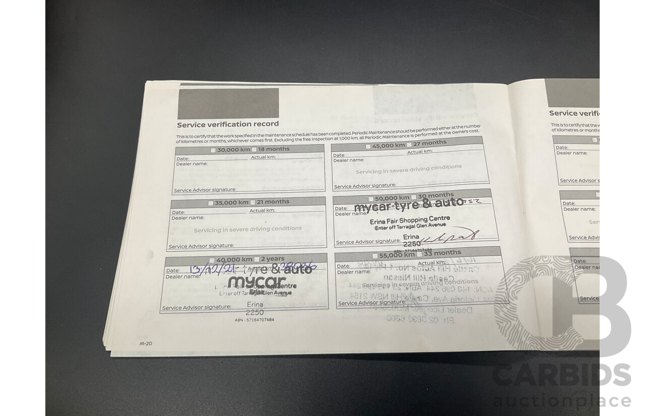 03/2019 Nissan Pathfinder ST-L (FWD) R52 MY19 Series III 4d Wagon Pearl White V6 3.5L