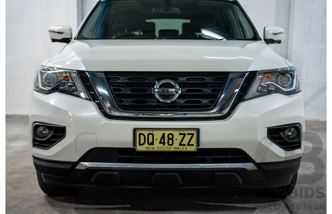 03/2019 Nissan Pathfinder ST-L (FWD) R52 MY19 Series III 4d Wagon Pearl White V6 3.5L