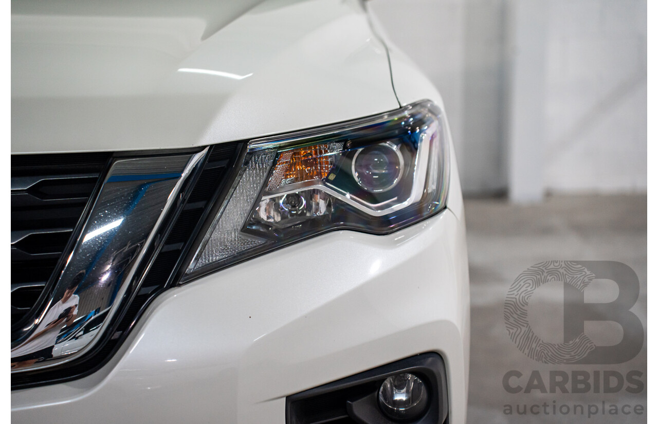 03/2019 Nissan Pathfinder ST-L (FWD) R52 MY19 Series III 4d Wagon Pearl White V6 3.5L