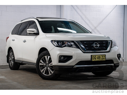 03/2019 Nissan Pathfinder ST-L (FWD) R52 MY19 Series III 4d Wagon Pearl White V6 3.5L
