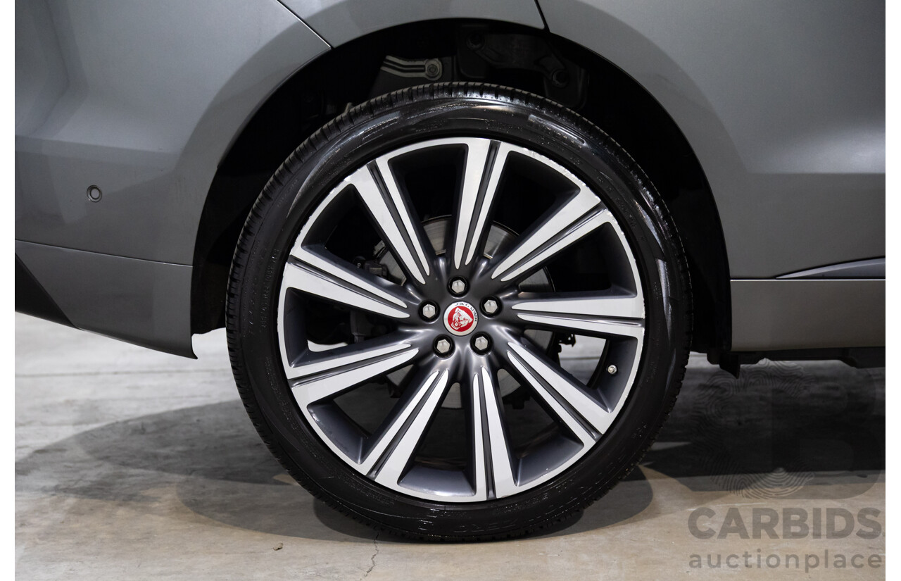 7/2016 Jaguar F-Pace 35t R-Sport (AWD) 4D Wagon Ammonite Grey Metallic Supercharged V6 3.0L