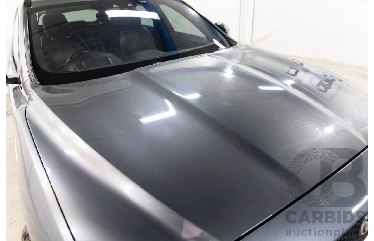 7/2016 Jaguar F-Pace 35t R-Sport (AWD) 4D Wagon Ammonite Grey Metallic Supercharged V6 3.0L