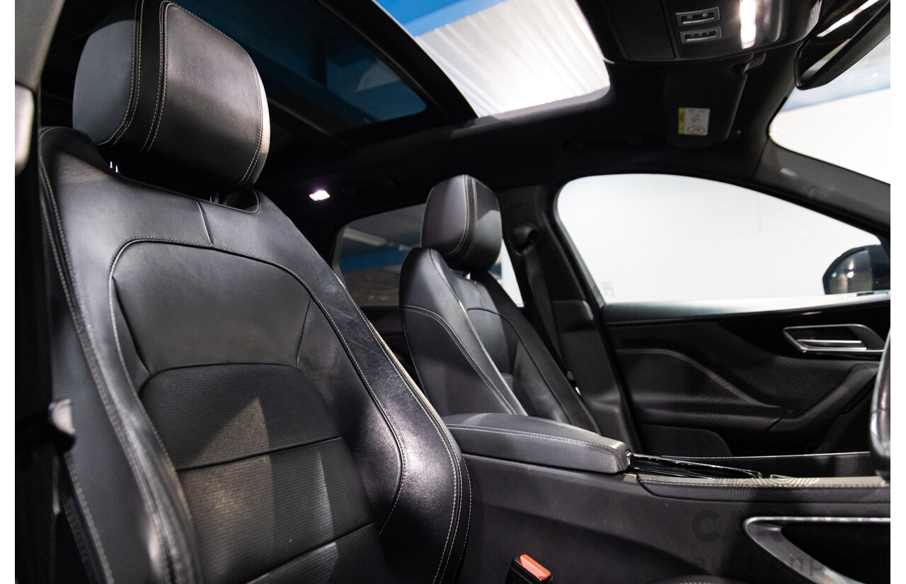 7/2016 Jaguar F-Pace 35t R-Sport (AWD) 4D Wagon Ammonite Grey Metallic Supercharged V6 3.0L