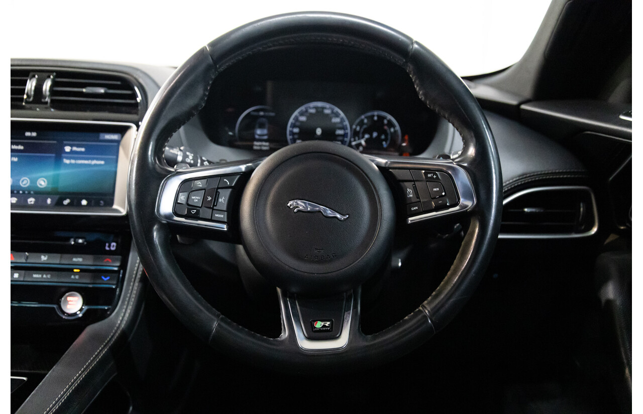 7/2016 Jaguar F-Pace 35t R-Sport (AWD) 4D Wagon Ammonite Grey Metallic Supercharged V6 3.0L