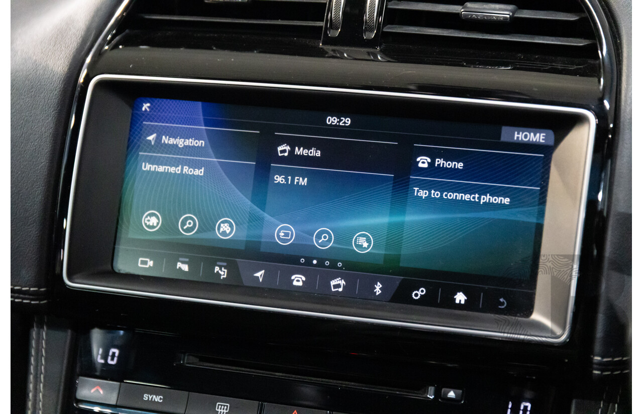 7/2016 Jaguar F-Pace 35t R-Sport (AWD) 4D Wagon Ammonite Grey Metallic Supercharged V6 3.0L