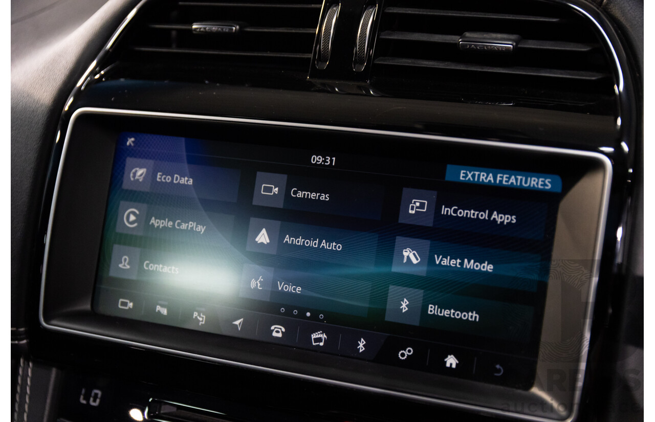 7/2016 Jaguar F-Pace 35t R-Sport (AWD) 4D Wagon Ammonite Grey Metallic Supercharged V6 3.0L