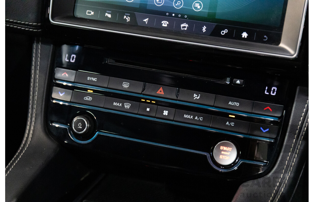 7/2016 Jaguar F-Pace 35t R-Sport (AWD) 4D Wagon Ammonite Grey Metallic Supercharged V6 3.0L