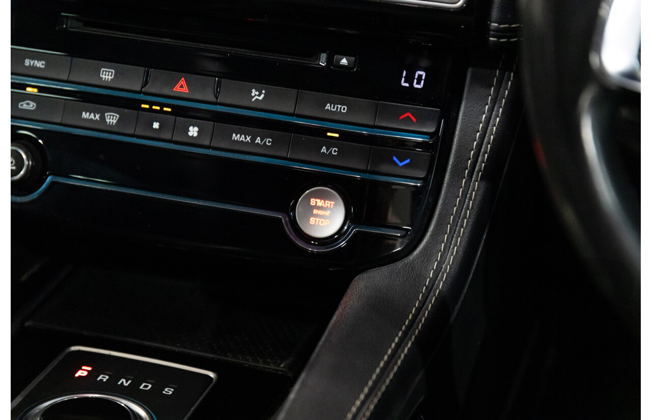 7/2016 Jaguar F-Pace 35t R-Sport (AWD) 4D Wagon Ammonite Grey Metallic Supercharged V6 3.0L