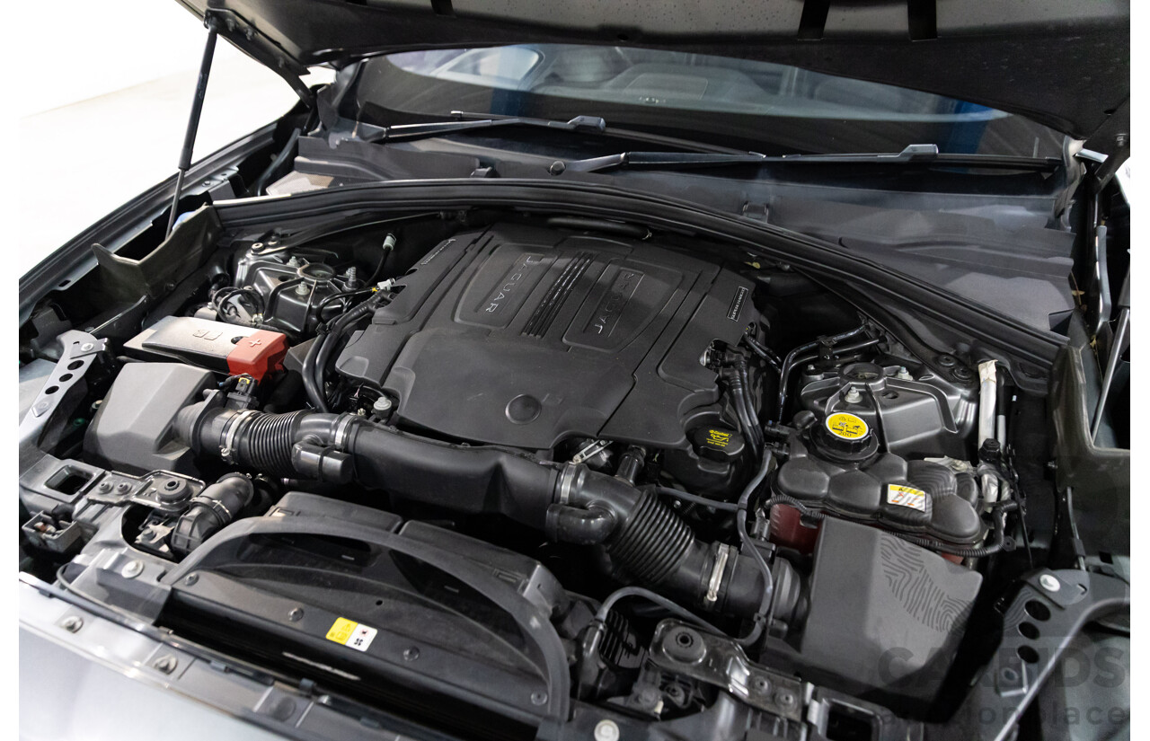 7/2016 Jaguar F-Pace 35t R-Sport (AWD) 4D Wagon Ammonite Grey Metallic Supercharged V6 3.0L