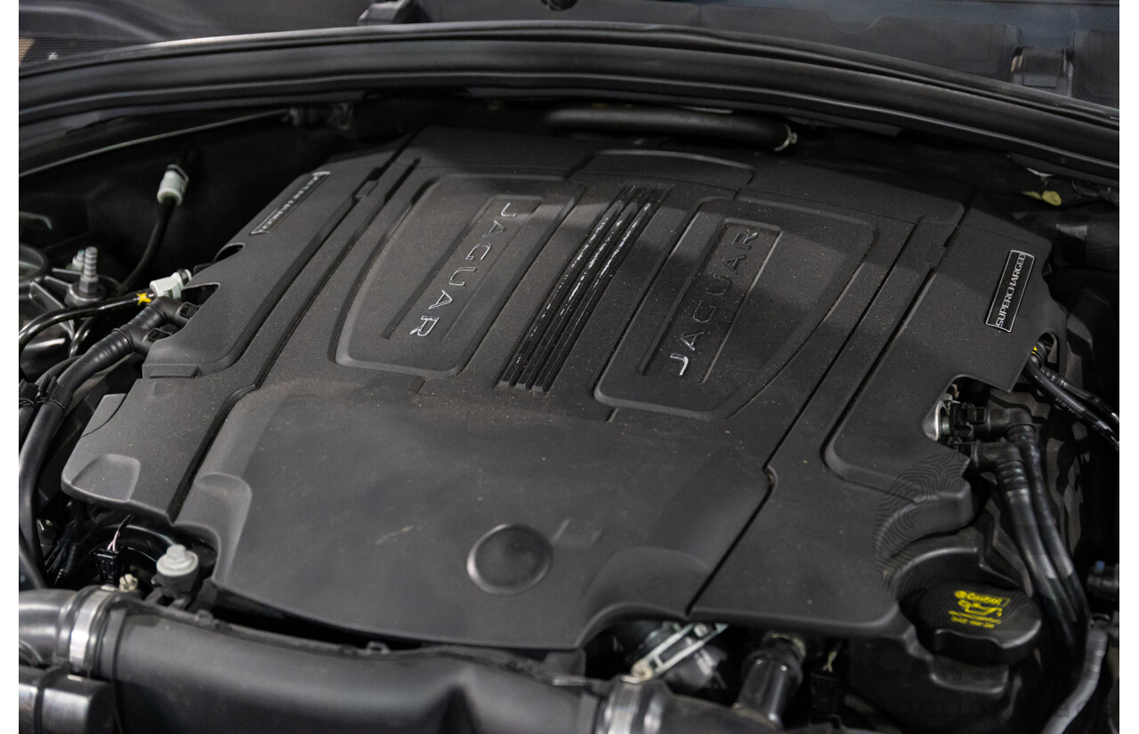 7/2016 Jaguar F-Pace 35t R-Sport (AWD) 4D Wagon Ammonite Grey Metallic Supercharged V6 3.0L