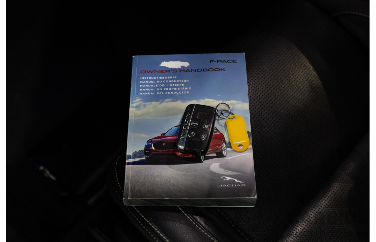 7/2016 Jaguar F-Pace 35t R-Sport (AWD) 4D Wagon Ammonite Grey Metallic Supercharged V6 3.0L