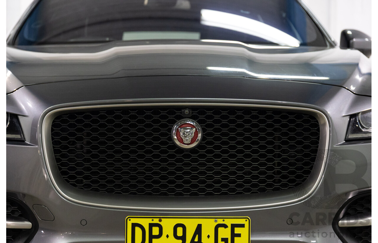7/2016 Jaguar F-Pace 35t R-Sport (AWD) 4D Wagon Ammonite Grey Metallic Supercharged V6 3.0L