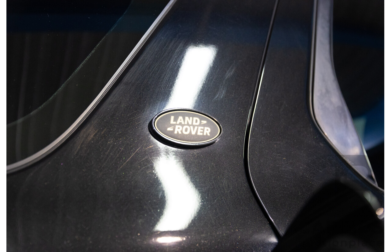 10/2019 Land Rover Discovery Sport D180 R-Dynamic SE (132kW) AWD L550 MY20 4D Wagon Santorini Black Metallic Turbo Diesel 2.0L - 7 Seater