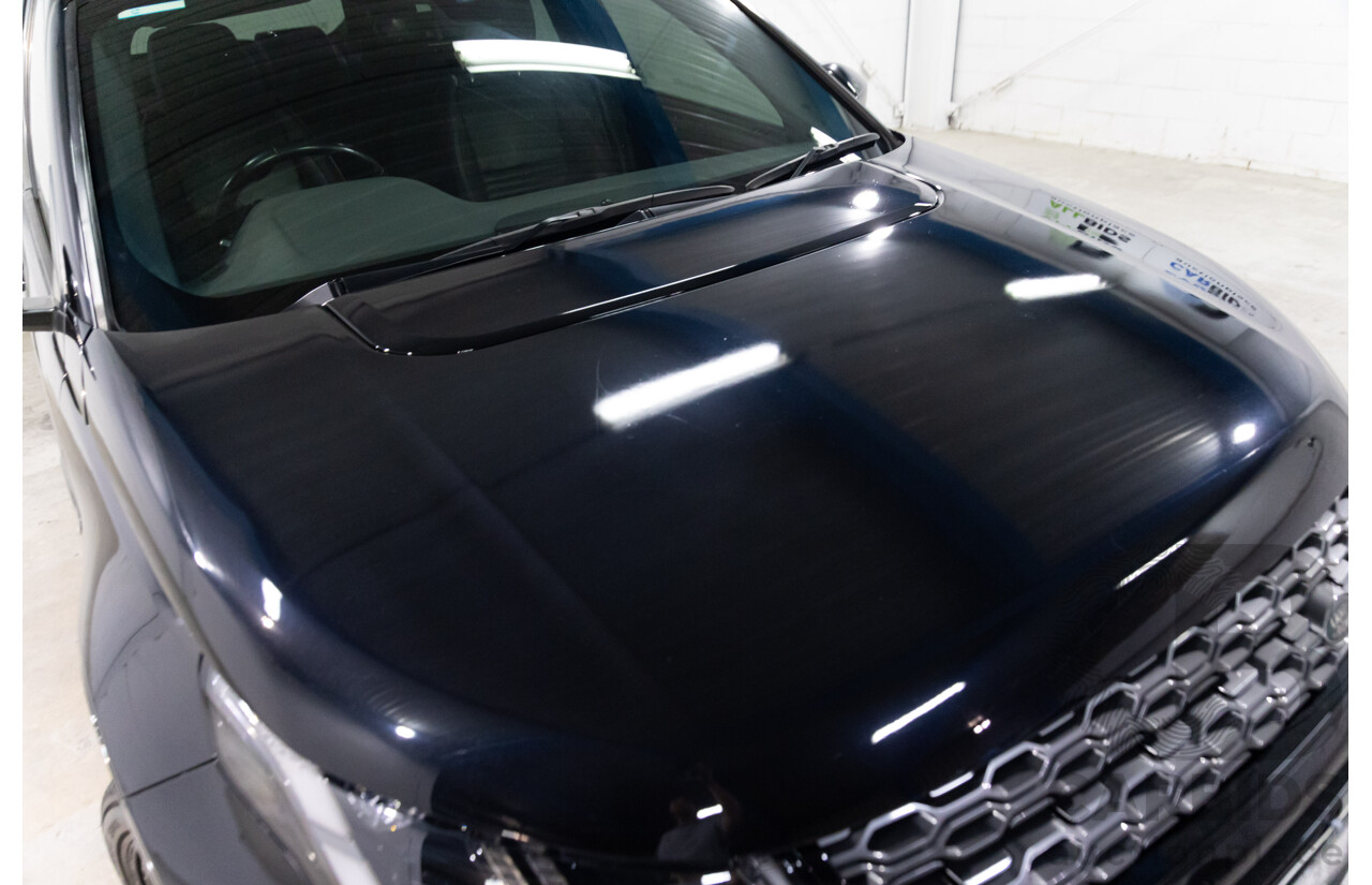 10/2019 Land Rover Discovery Sport D180 R-Dynamic SE (132kW) AWD L550 MY20 4D Wagon Santorini Black Metallic Turbo Diesel 2.0L - 7 Seater