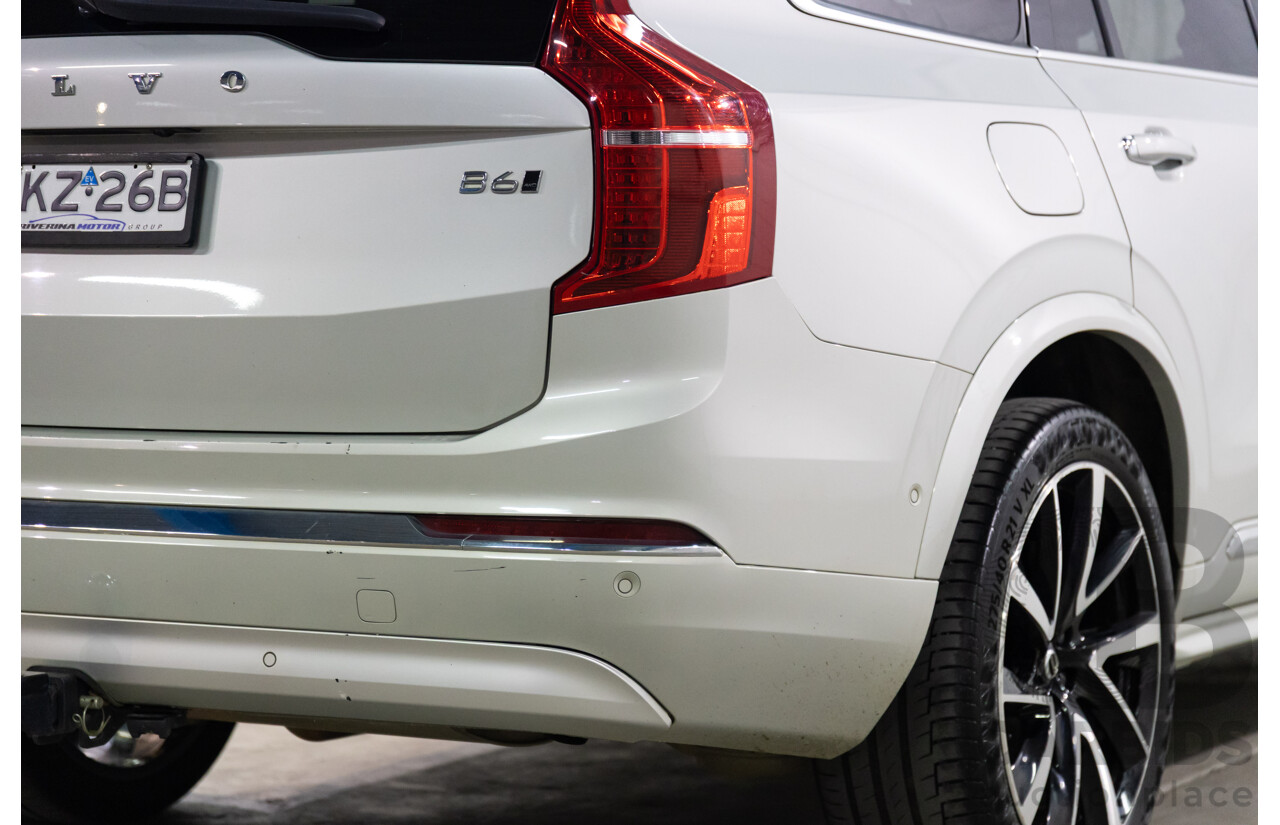 09/2021 Volvo XC90 B6 Inscription MHEV (AWD) 256 MY22 4d Wagon Bright Silver Metallic Twincharged Mild Hybrid 2.0L - 7 Seater