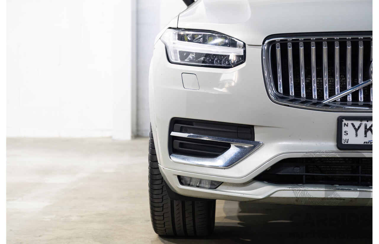 09/2021 Volvo XC90 B6 Inscription MHEV (AWD) 256 MY22 4d Wagon Bright Silver Metallic Twincharged Mild Hybrid 2.0L - 7 Seater