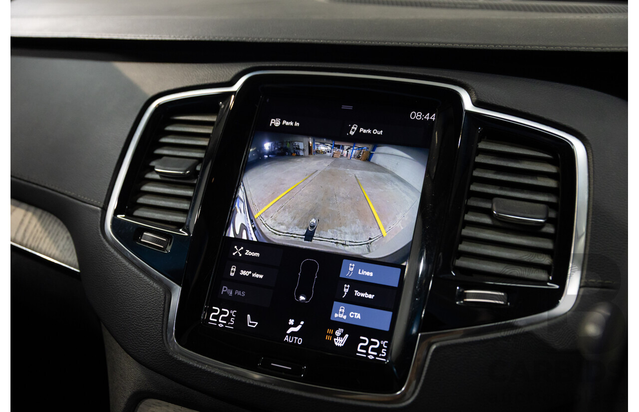 09/2021 Volvo XC90 B6 Inscription MHEV (AWD) 256 MY22 4d Wagon Bright Silver Metallic Twincharged Mild Hybrid 2.0L - 7 Seater