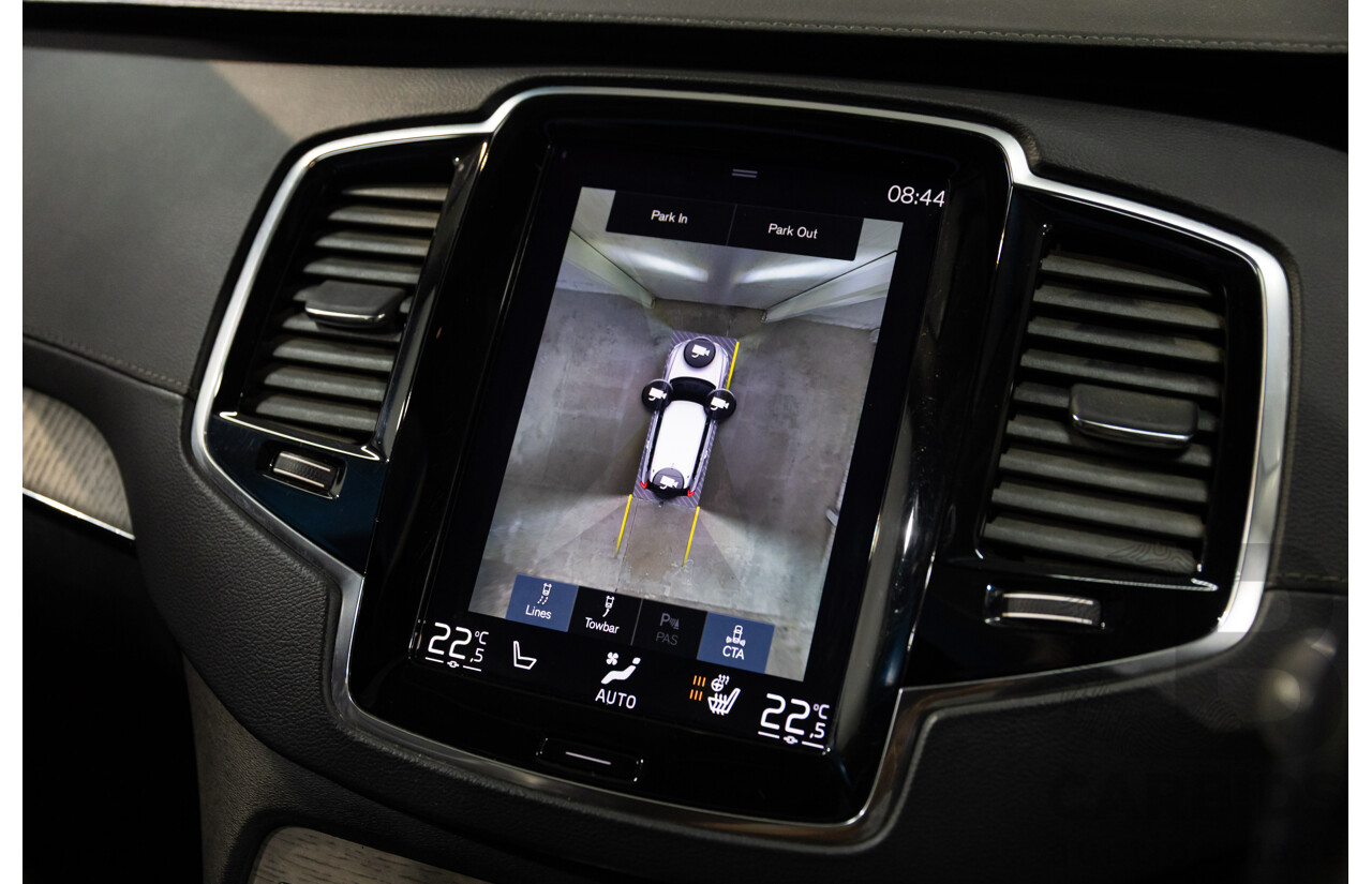 09/2021 Volvo XC90 B6 Inscription MHEV (AWD) 256 MY22 4d Wagon Bright Silver Metallic Twincharged Mild Hybrid 2.0L - 7 Seater