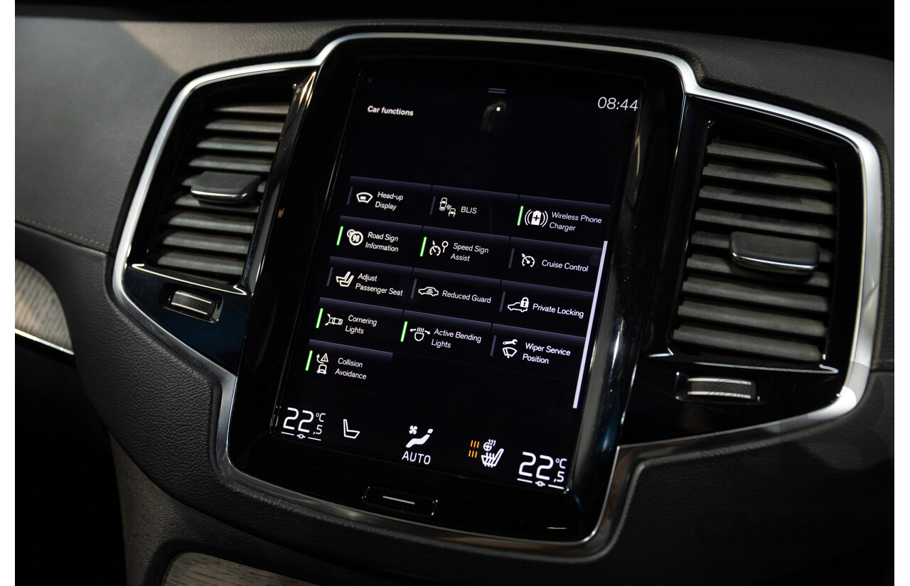 09/2021 Volvo XC90 B6 Inscription MHEV (AWD) 256 MY22 4d Wagon Bright Silver Metallic Twincharged Mild Hybrid 2.0L - 7 Seater