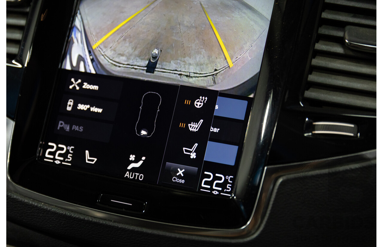 09/2021 Volvo XC90 B6 Inscription MHEV (AWD) 256 MY22 4d Wagon Bright Silver Metallic Twincharged Mild Hybrid 2.0L - 7 Seater