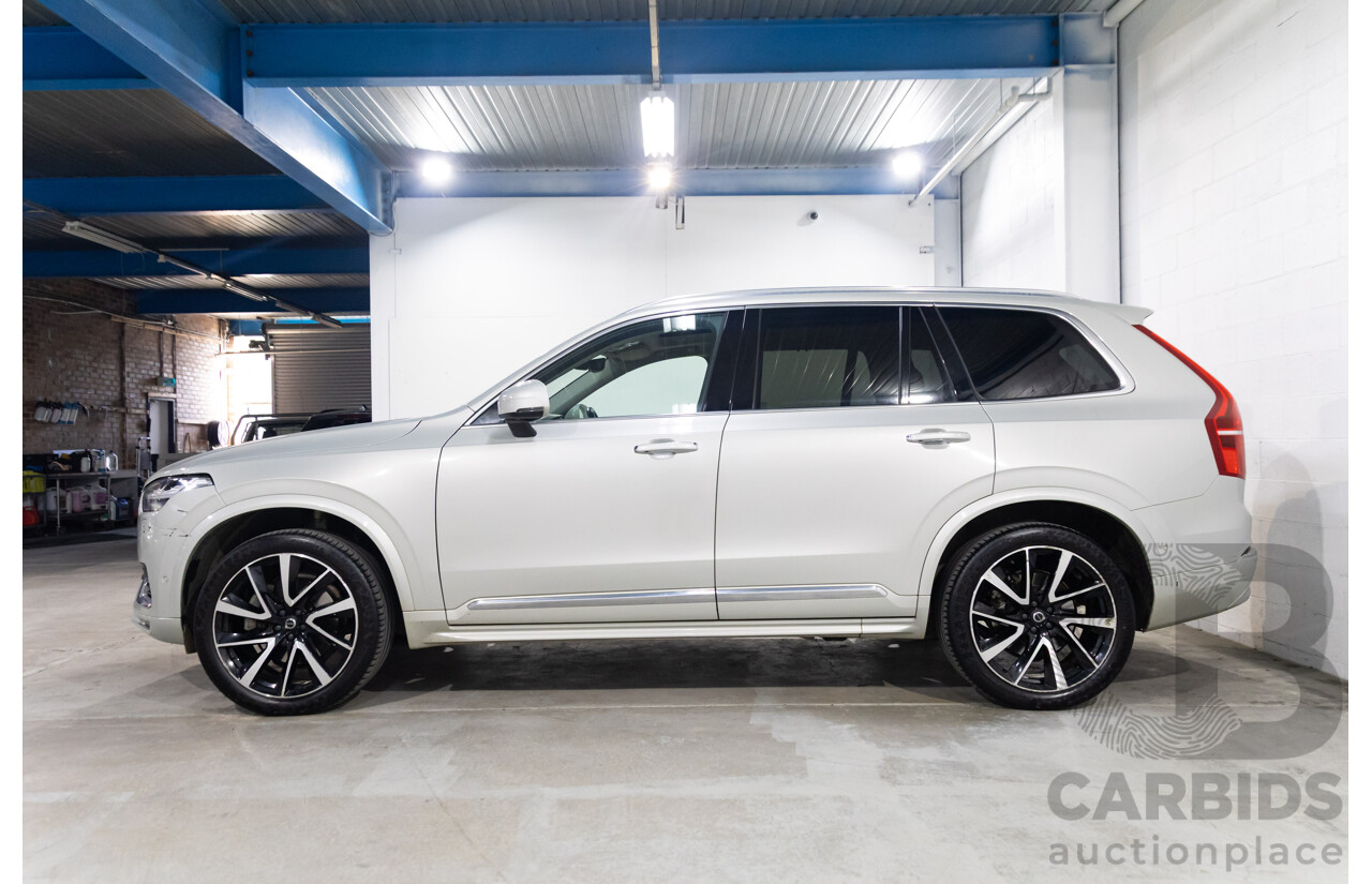 09/2021 Volvo XC90 B6 Inscription MHEV (AWD) 256 MY22 4d Wagon Bright Silver Metallic Twincharged Mild Hybrid 2.0L - 7 Seater