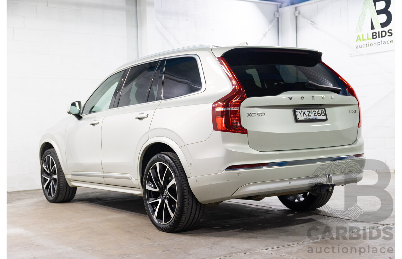 09/2021 Volvo XC90 B6 Inscription MHEV (AWD) 256 MY22 4d Wagon Bright Silver Metallic Twincharged Mild Hybrid 2.0L - 7 Seater