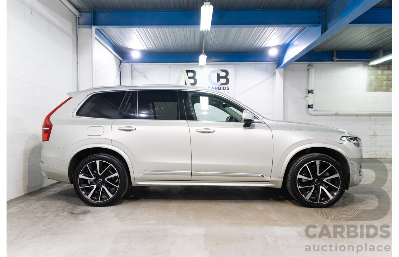 09/2021 Volvo XC90 B6 Inscription MHEV (AWD) 256 MY22 4d Wagon Bright Silver Metallic Twincharged Mild Hybrid 2.0L - 7 Seater