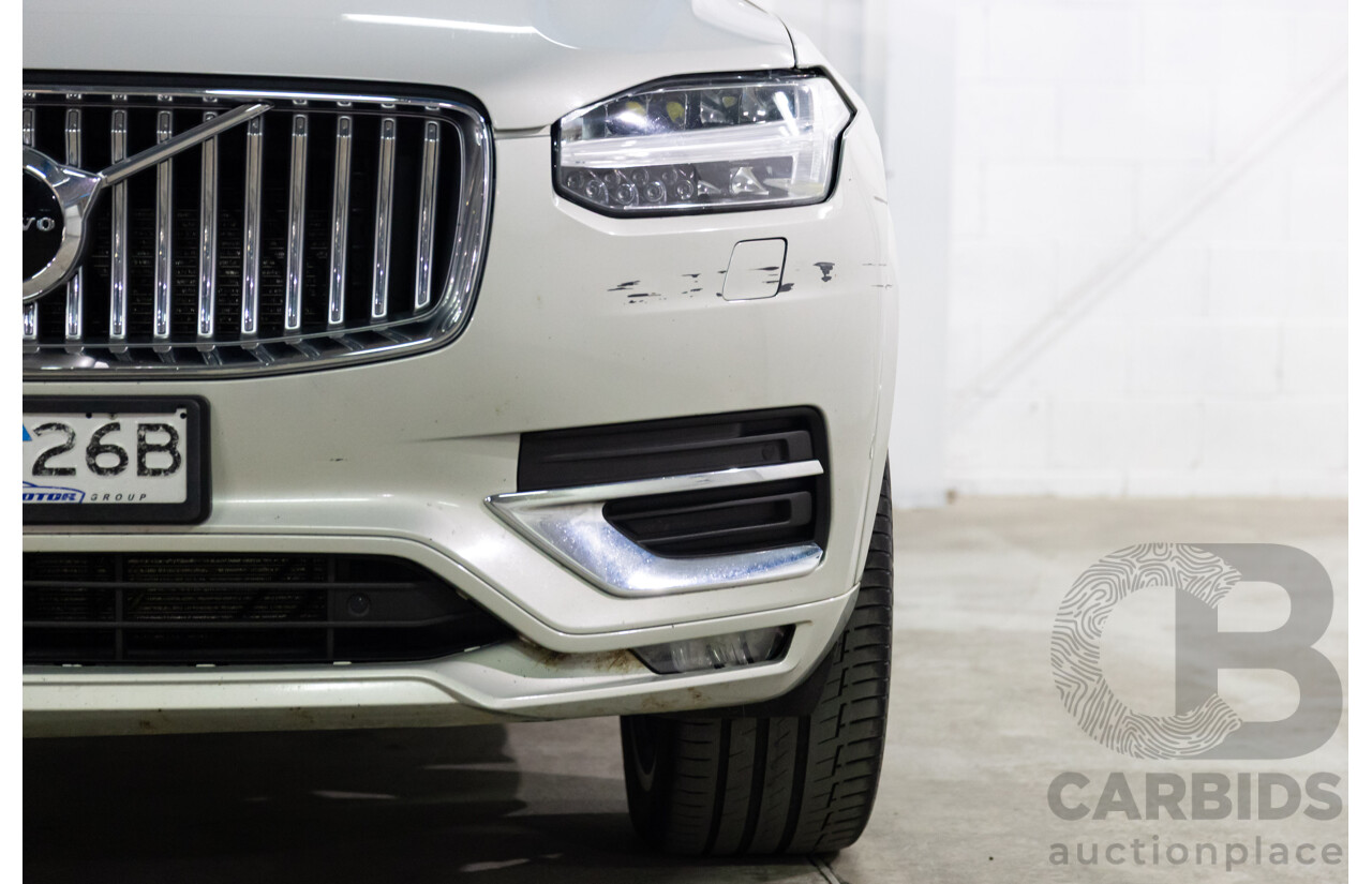 09/2021 Volvo XC90 B6 Inscription MHEV (AWD) 256 MY22 4d Wagon Bright Silver Metallic Twincharged Mild Hybrid 2.0L - 7 Seater