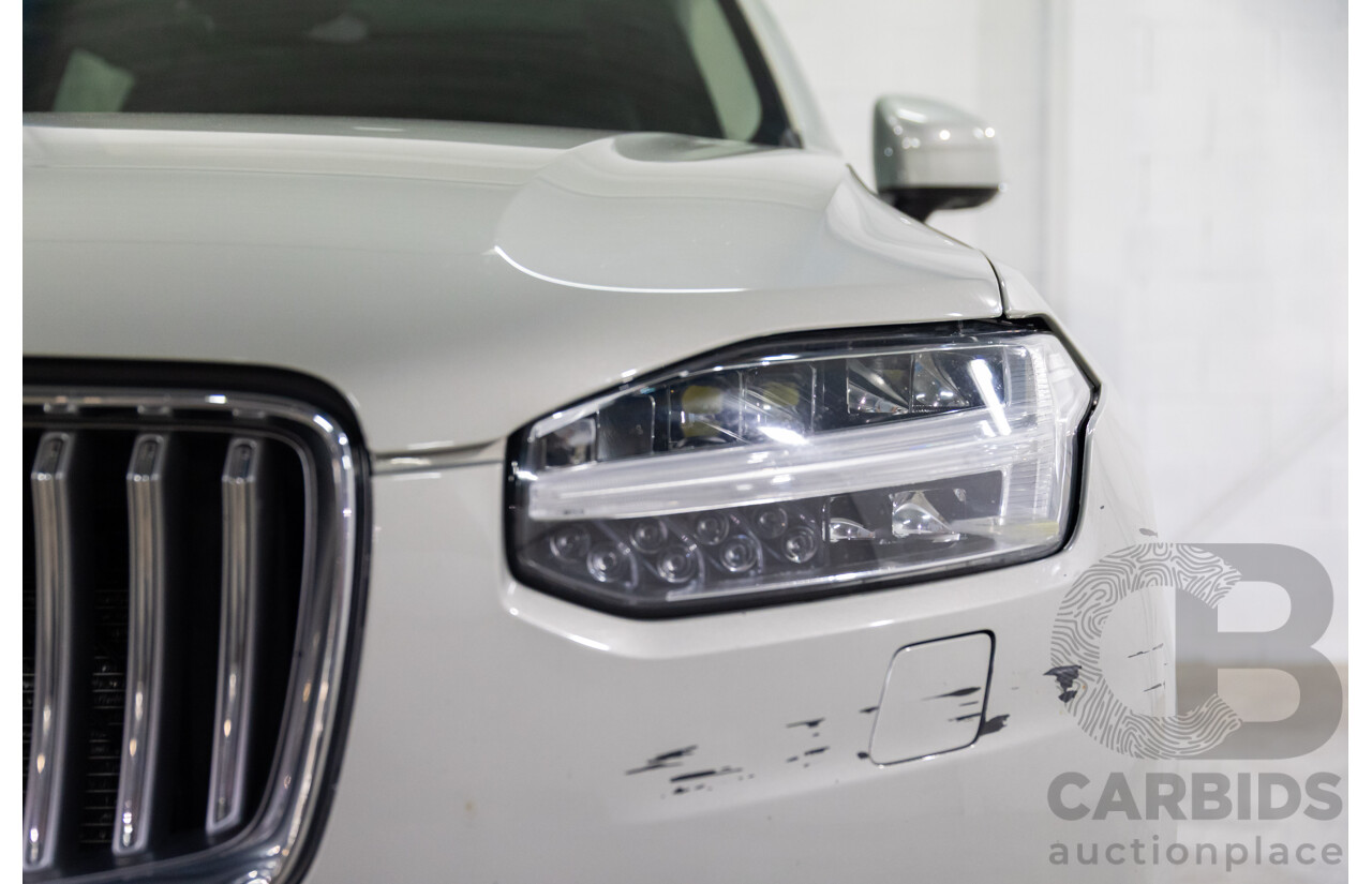 09/2021 Volvo XC90 B6 Inscription MHEV (AWD) 256 MY22 4d Wagon Bright Silver Metallic Twincharged Mild Hybrid 2.0L - 7 Seater