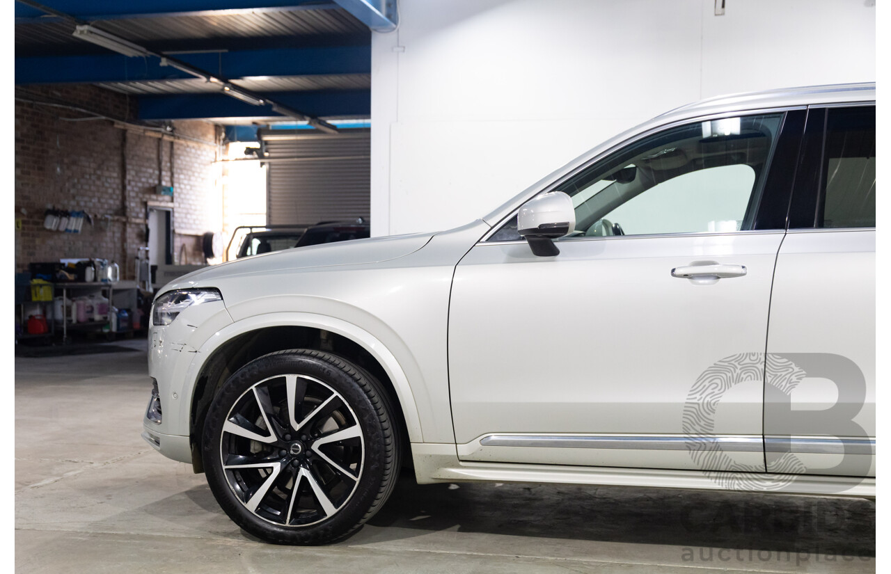 09/2021 Volvo XC90 B6 Inscription MHEV (AWD) 256 MY22 4d Wagon Bright Silver Metallic Twincharged Mild Hybrid 2.0L - 7 Seater