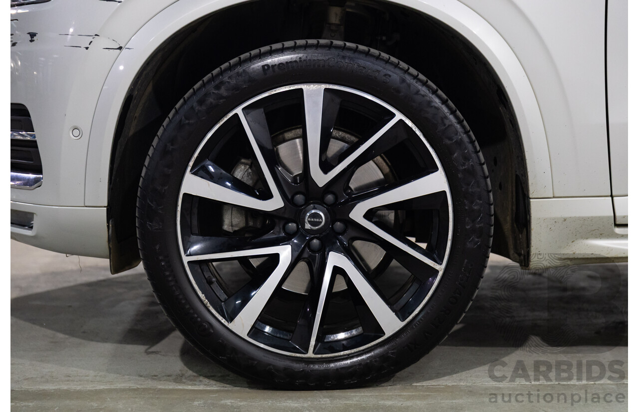 09/2021 Volvo XC90 B6 Inscription MHEV (AWD) 256 MY22 4d Wagon Bright Silver Metallic Twincharged Mild Hybrid 2.0L - 7 Seater