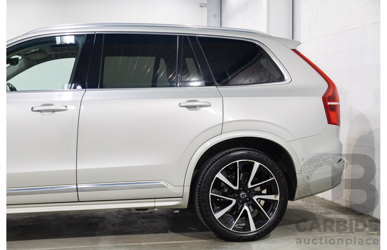 09/2021 Volvo XC90 B6 Inscription MHEV (AWD) 256 MY22 4d Wagon Bright Silver Metallic Twincharged Mild Hybrid 2.0L - 7 Seater
