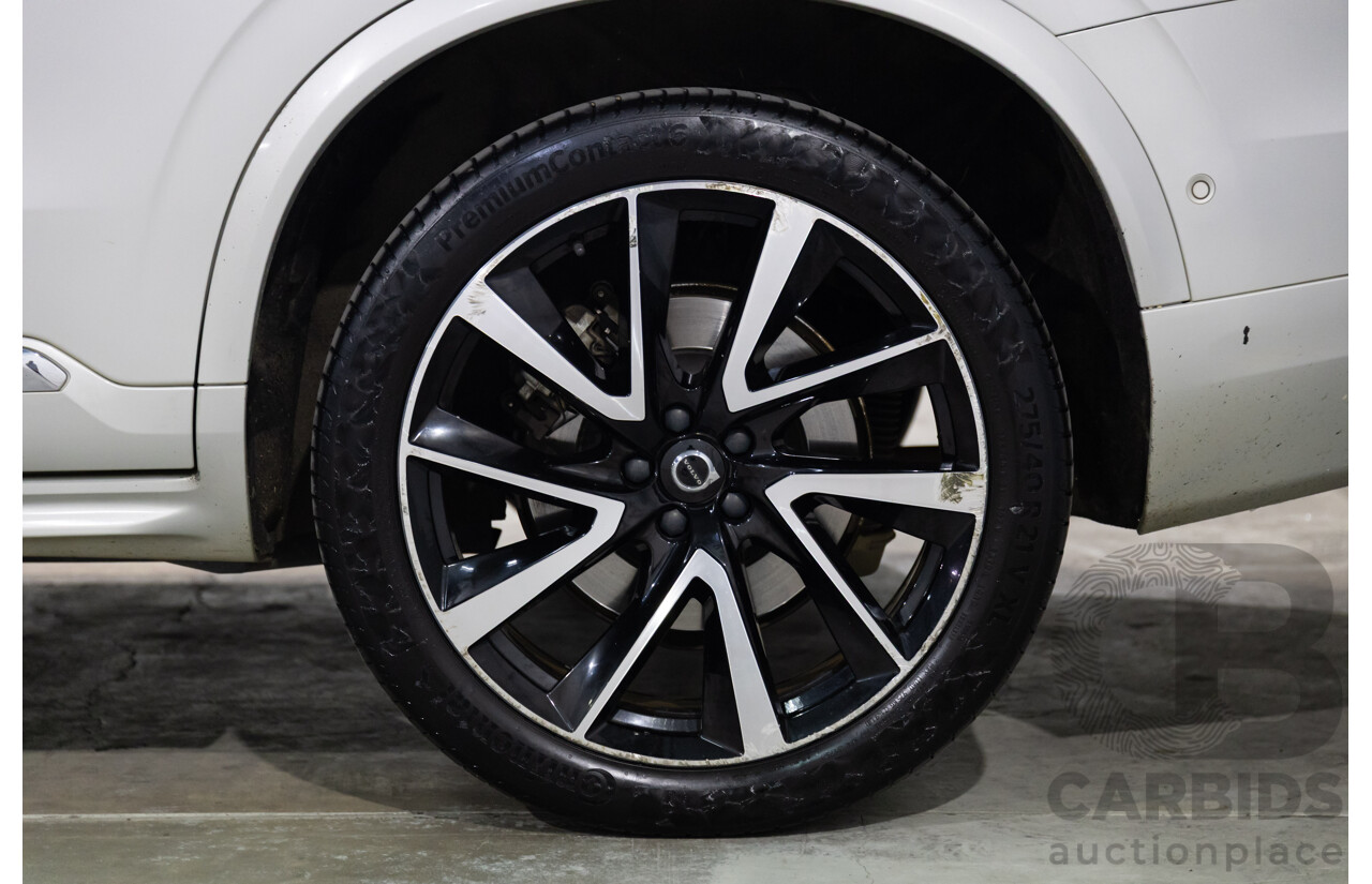 09/2021 Volvo XC90 B6 Inscription MHEV (AWD) 256 MY22 4d Wagon Bright Silver Metallic Twincharged Mild Hybrid 2.0L - 7 Seater