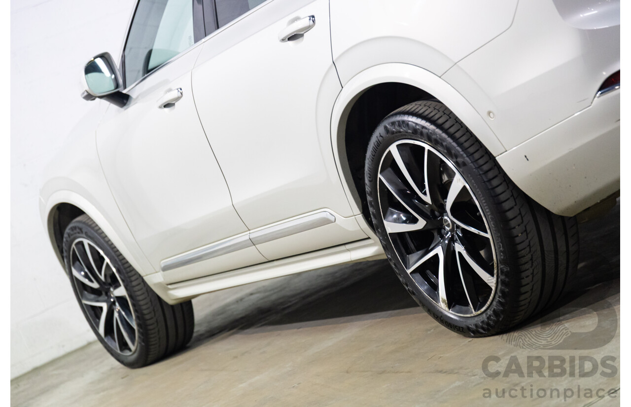 09/2021 Volvo XC90 B6 Inscription MHEV (AWD) 256 MY22 4d Wagon Bright Silver Metallic Twincharged Mild Hybrid 2.0L - 7 Seater