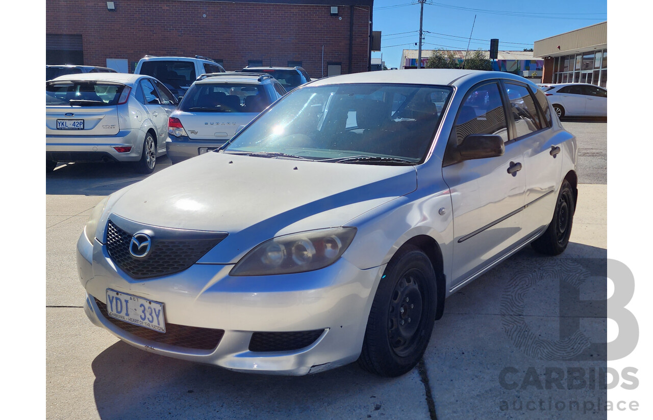 10/2004 Mazda Mazda3 NEO BK 5d Hatchback Silver 2.0L