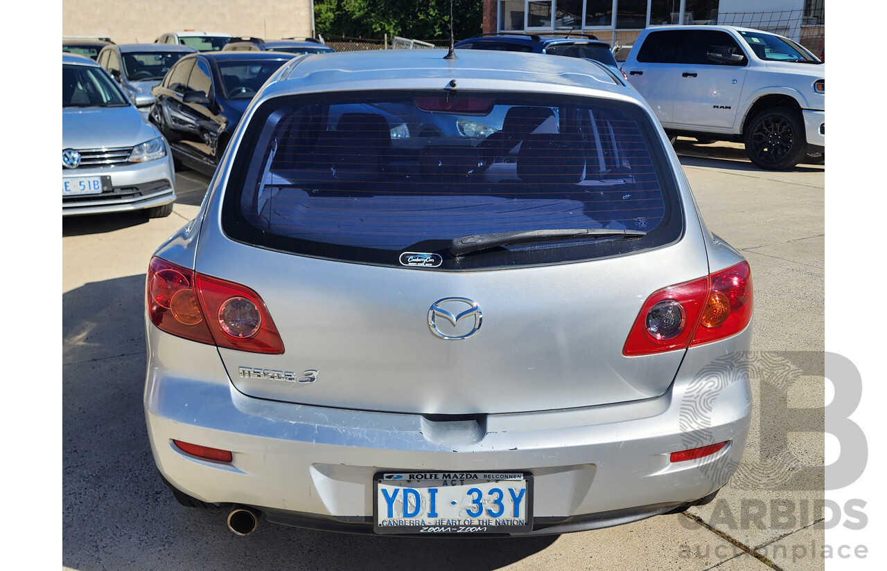 10/2004 Mazda Mazda3 NEO BK 5d Hatchback Silver 2.0L