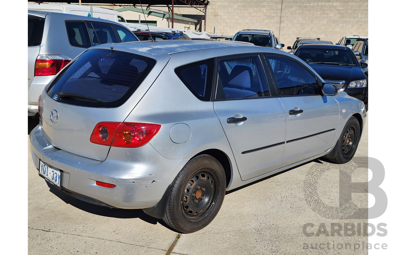 10/2004 Mazda Mazda3 NEO BK 5d Hatchback Silver 2.0L