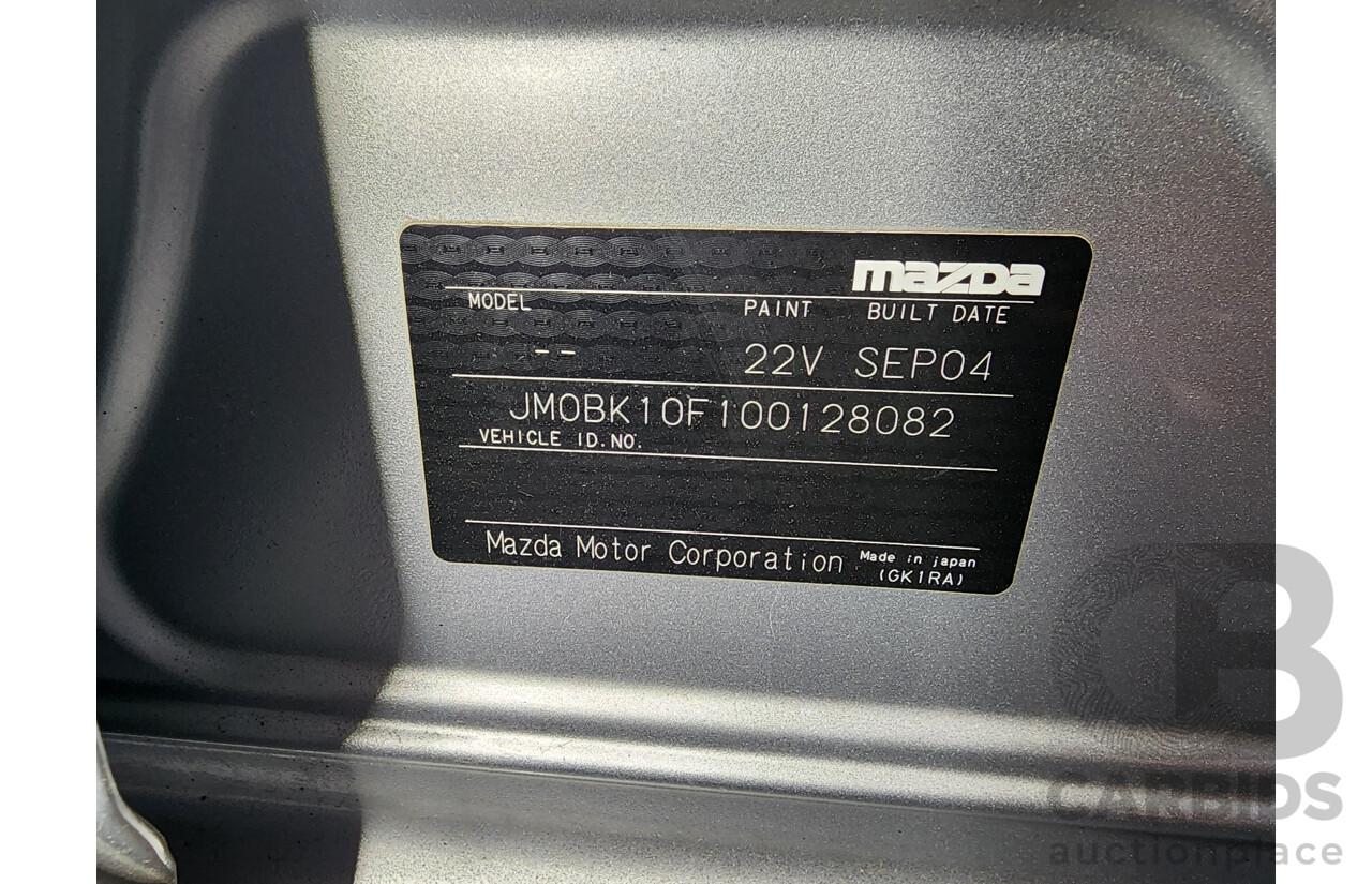 10/2004 Mazda Mazda3 NEO BK 5d Hatchback Silver 2.0L