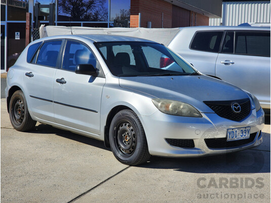 10/2004 Mazda Mazda3 NEO BK 5d Hatchback Silver 2.0L
