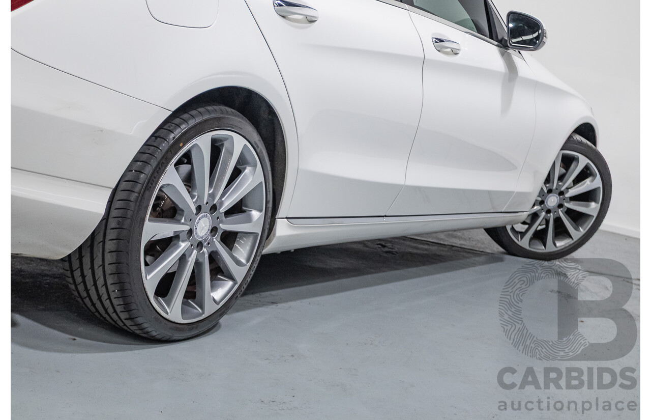 4/2016 Mercedes-Benz C250 205 MY16 4D Polar White Turbo 2.0L